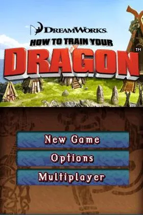 How to Train Your Dragon (Europe) (Es,It) screen shot title